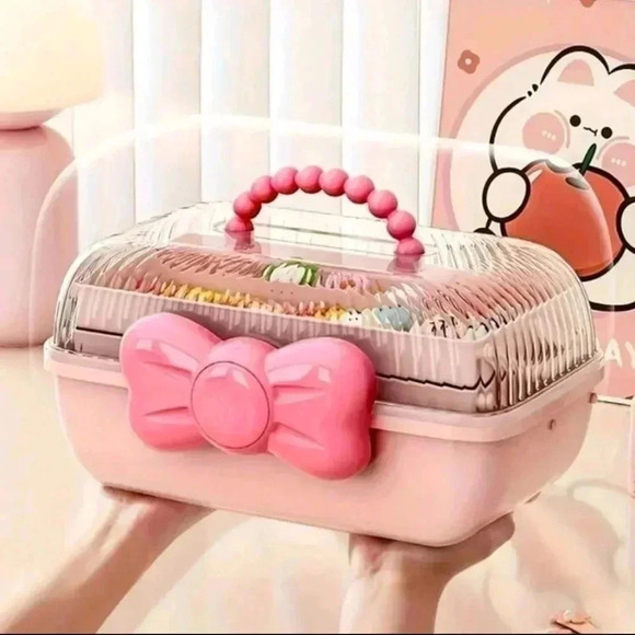 Cute big cartoon style jewelry bin for hair accessories, jewelry, and more - Picture 8 of 8